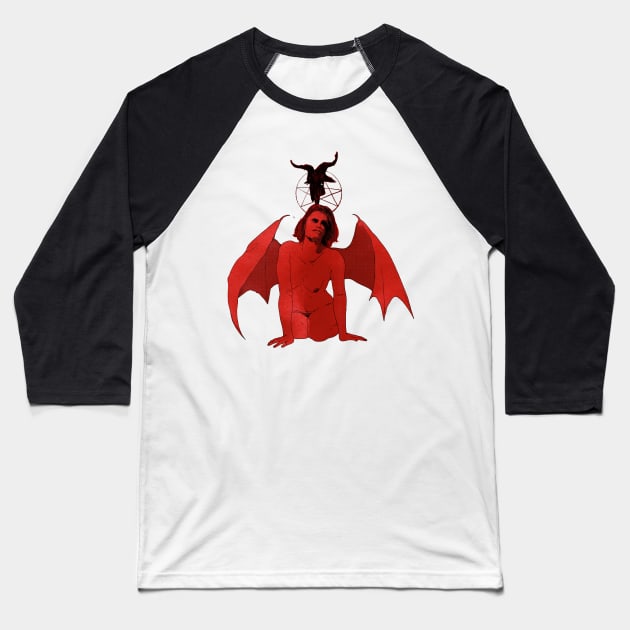 666 Baseball T-Shirt by Anna Dietzel